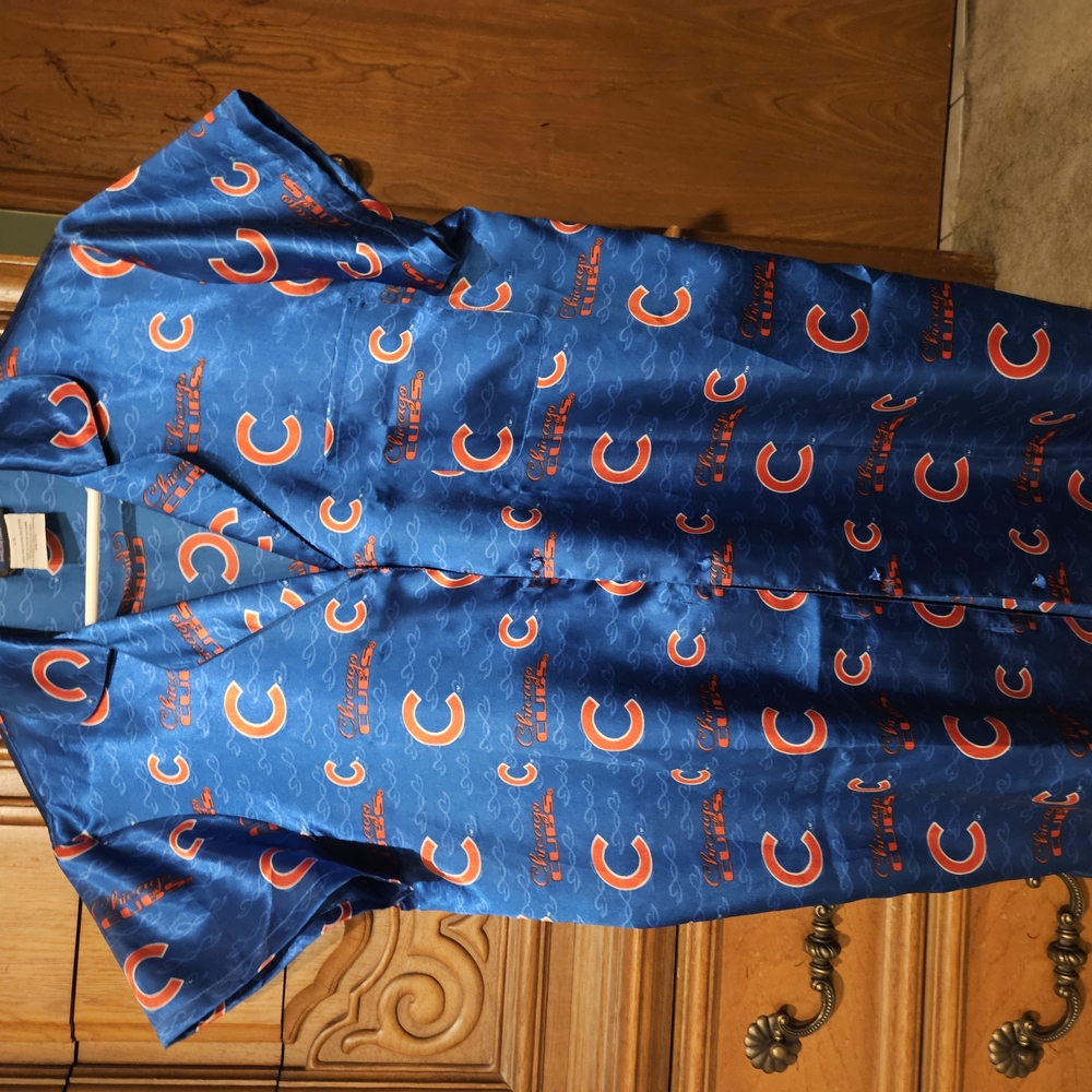 Chicago Cubs Blue Pajama Set